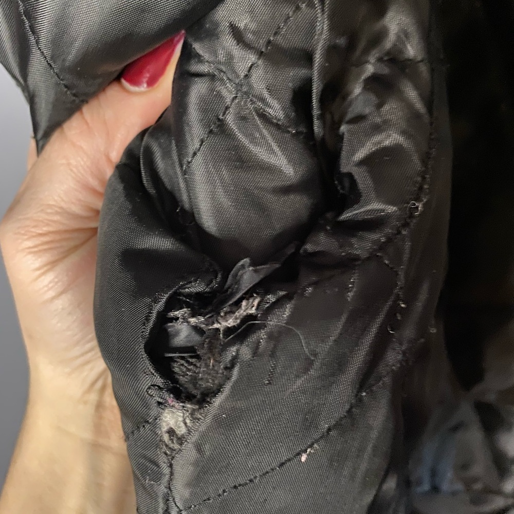 VINTAGE black Coat - Picture 7 of 8
